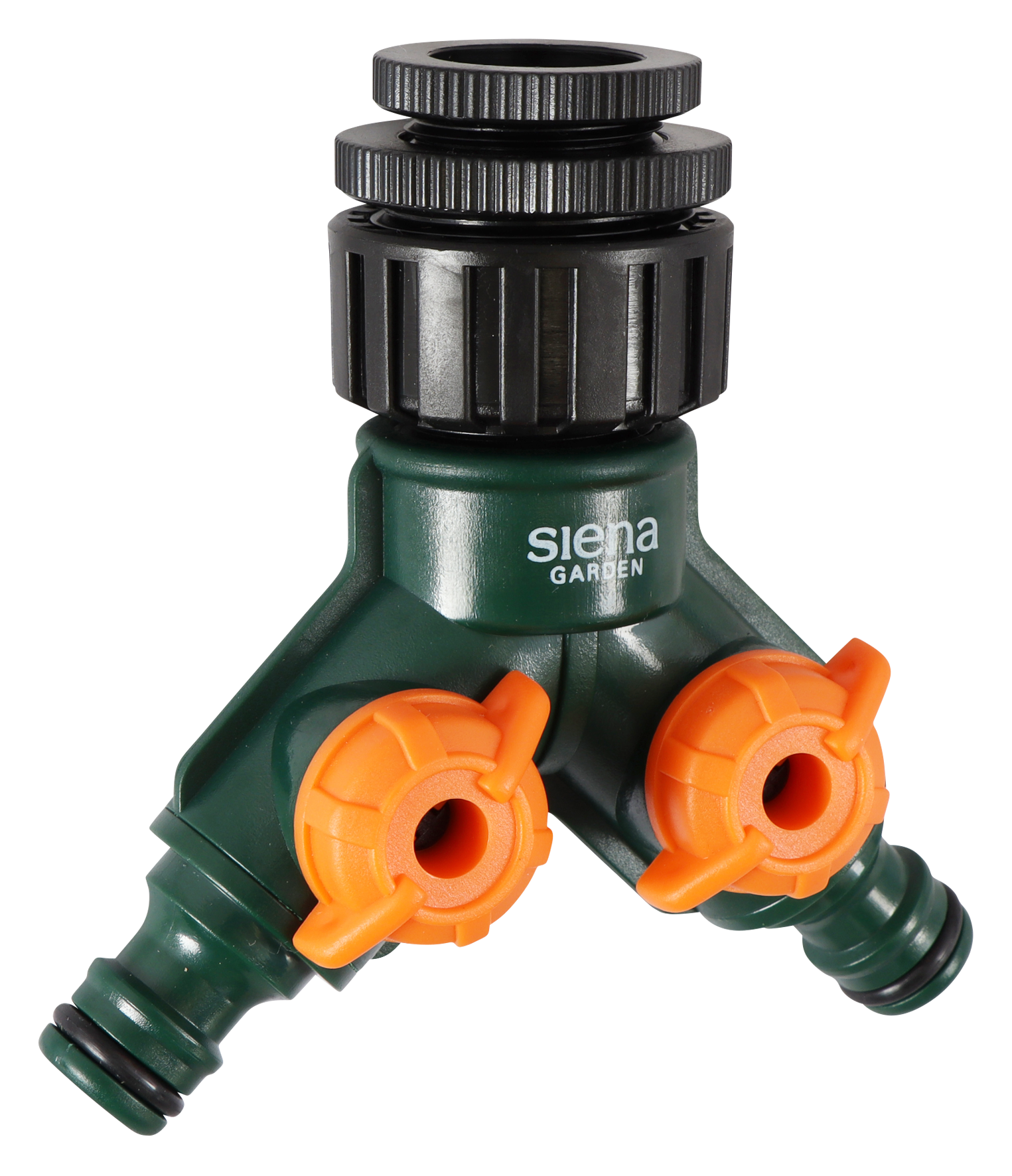 2-Wege-Verteiler 2 Regulierkn.