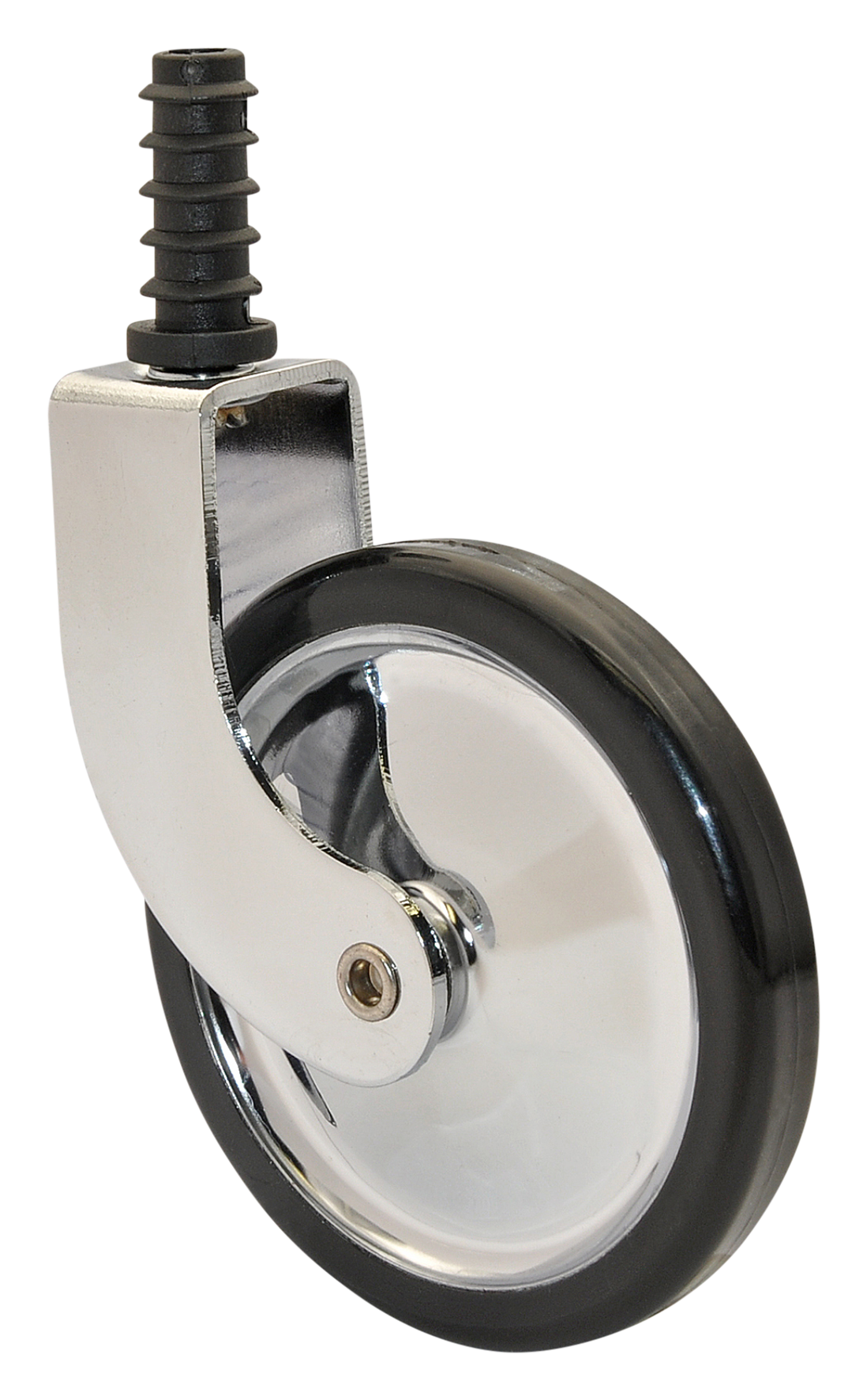Teewagenrolle ø75mm verchro.