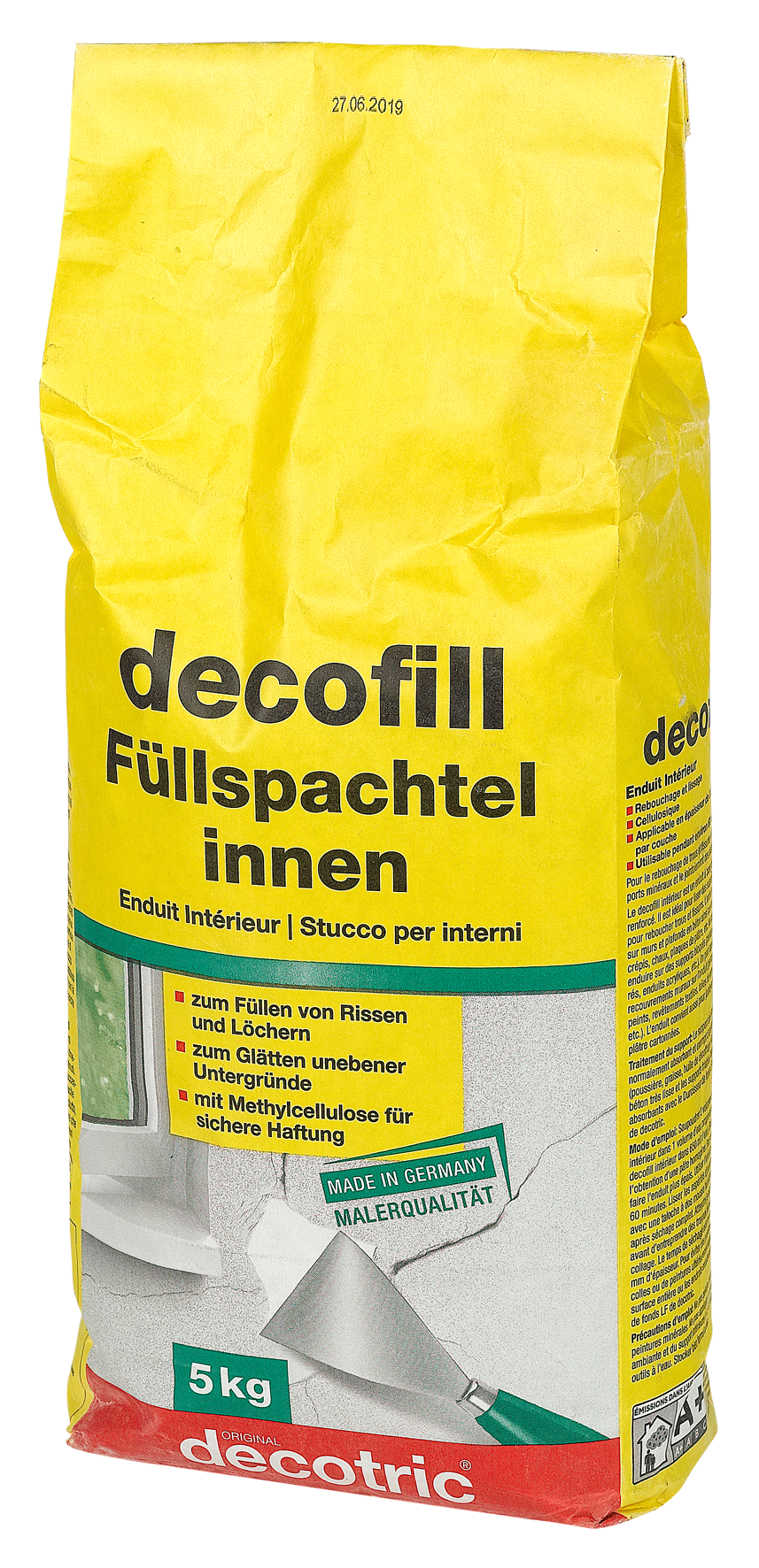Füllspachtel innen 5 kg