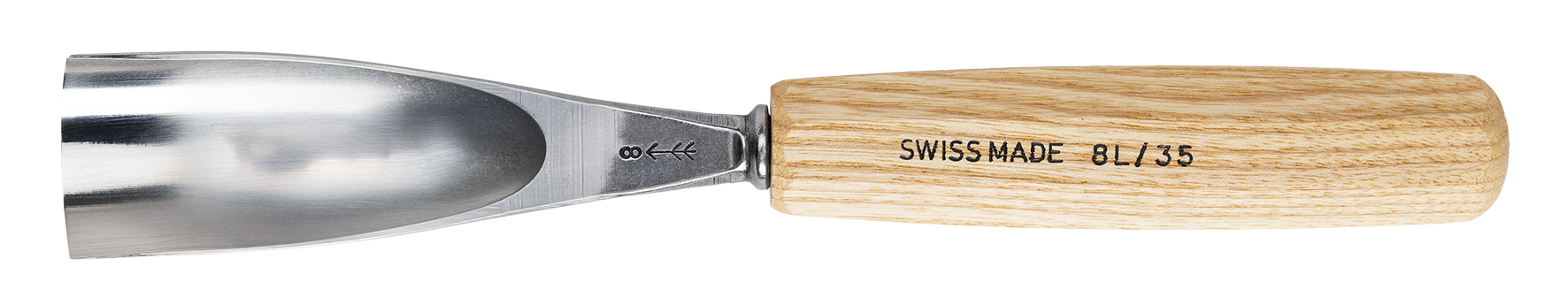 Beitel flach-hohl 8L 35