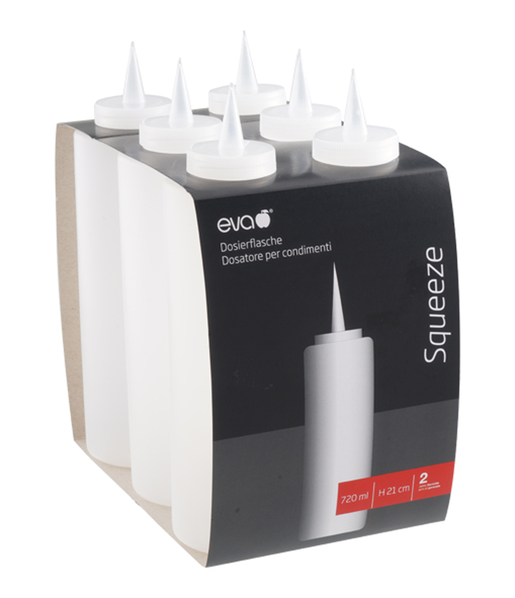 Dosierflasche transparent720ml