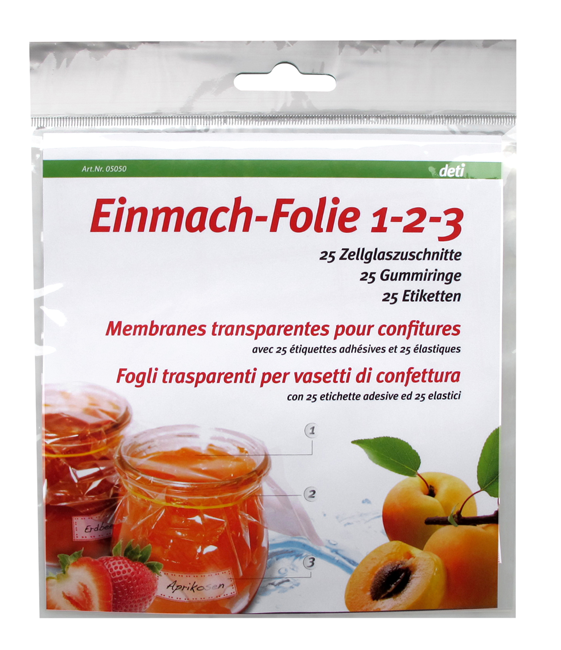 Konfitürenpapier 16x16 cm