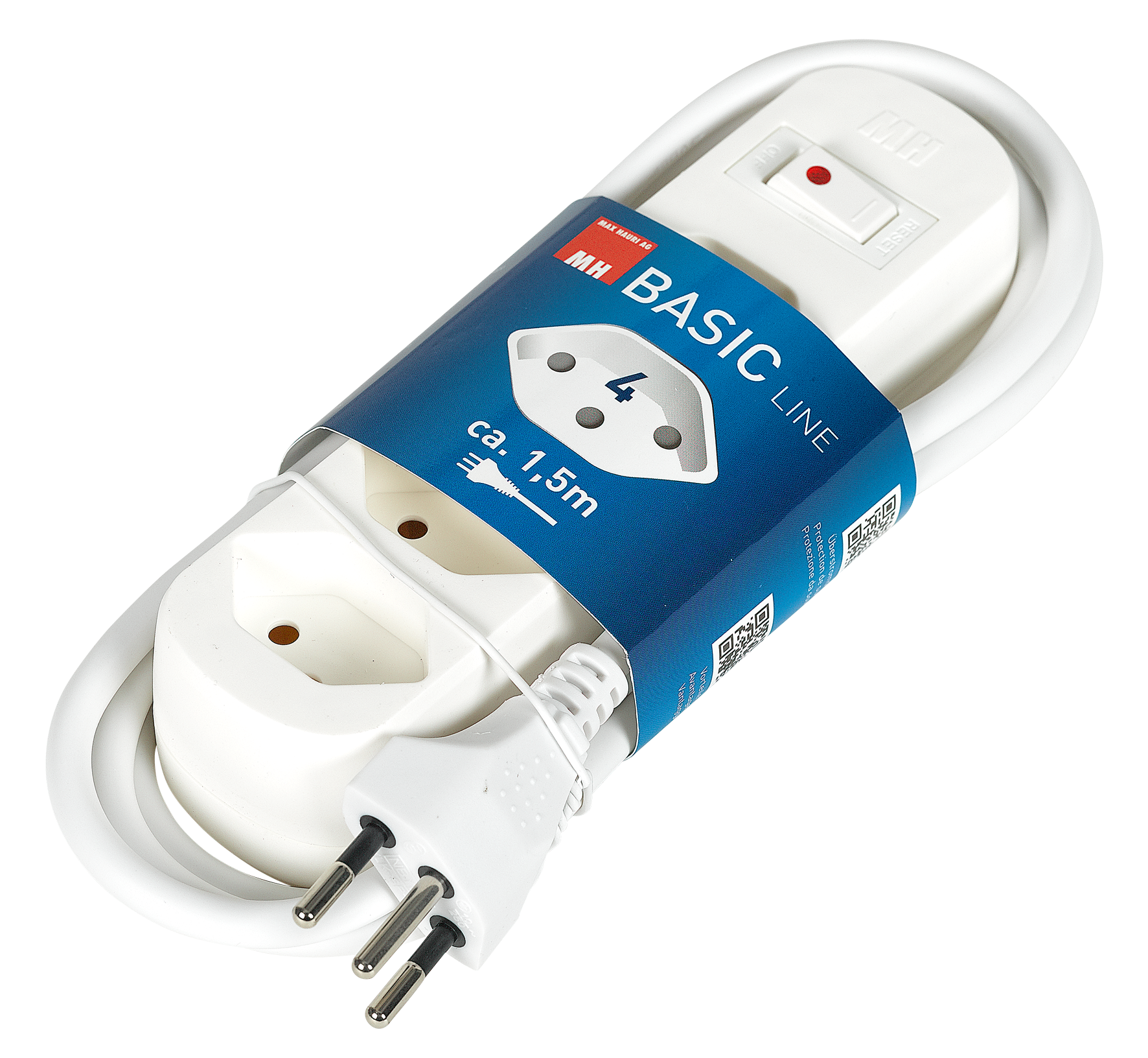 Steckdosenl. 4xT13 ws