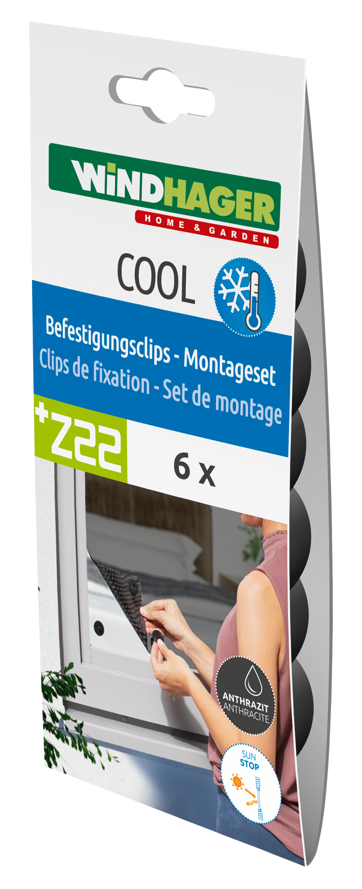 Befestigungsclipsmontage 6Stk.