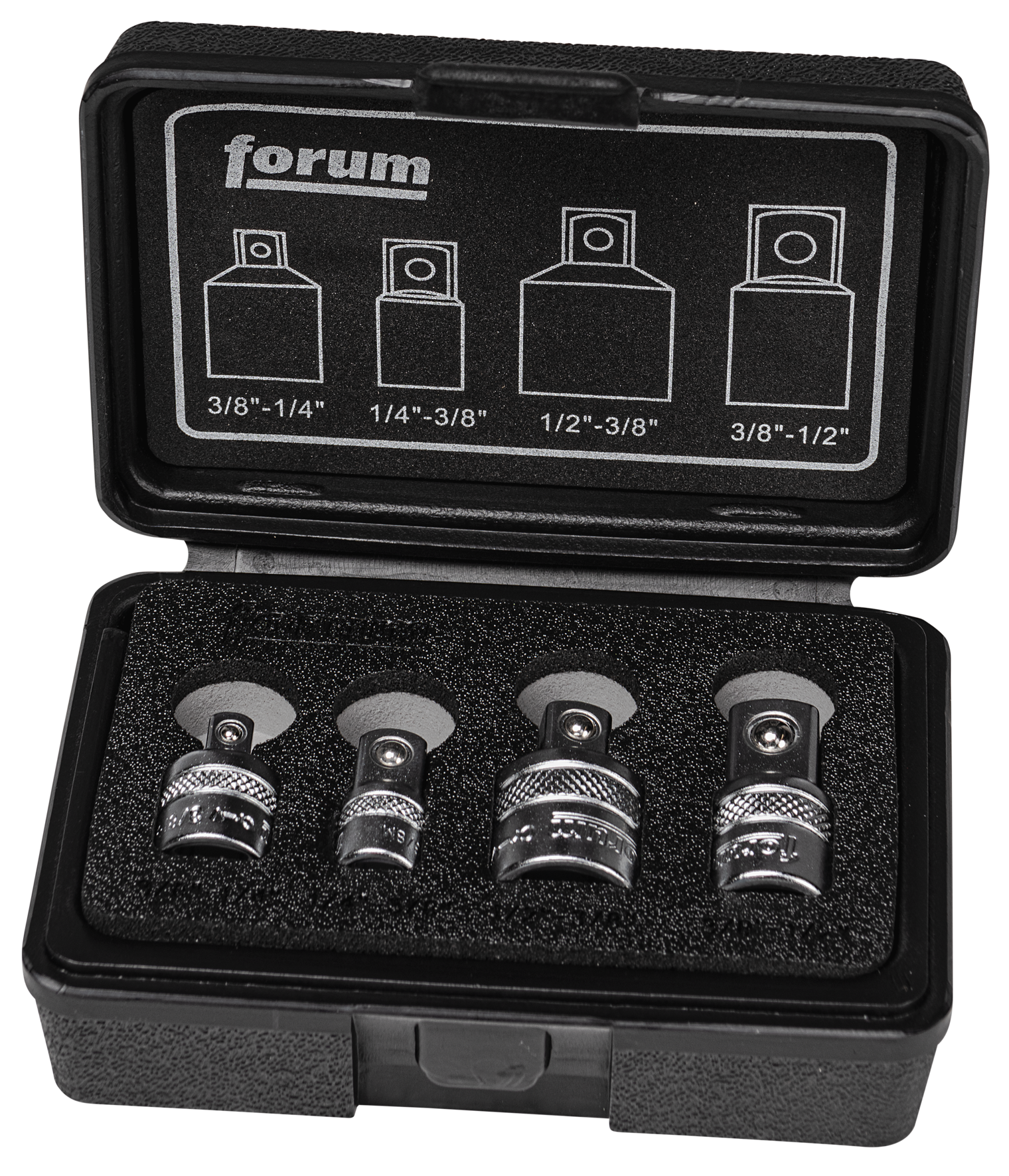 Stecknussadapterset 4tlg.