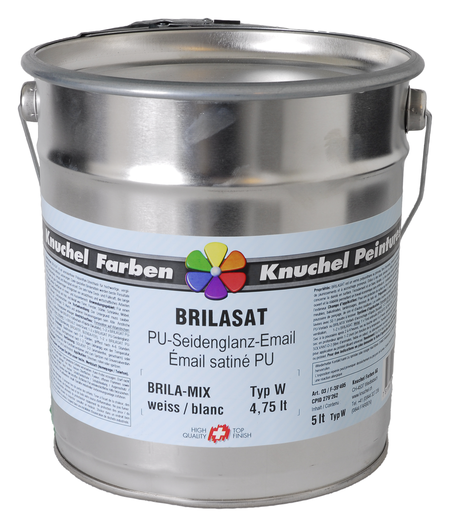 Brilasat-Mix 5 l weiss