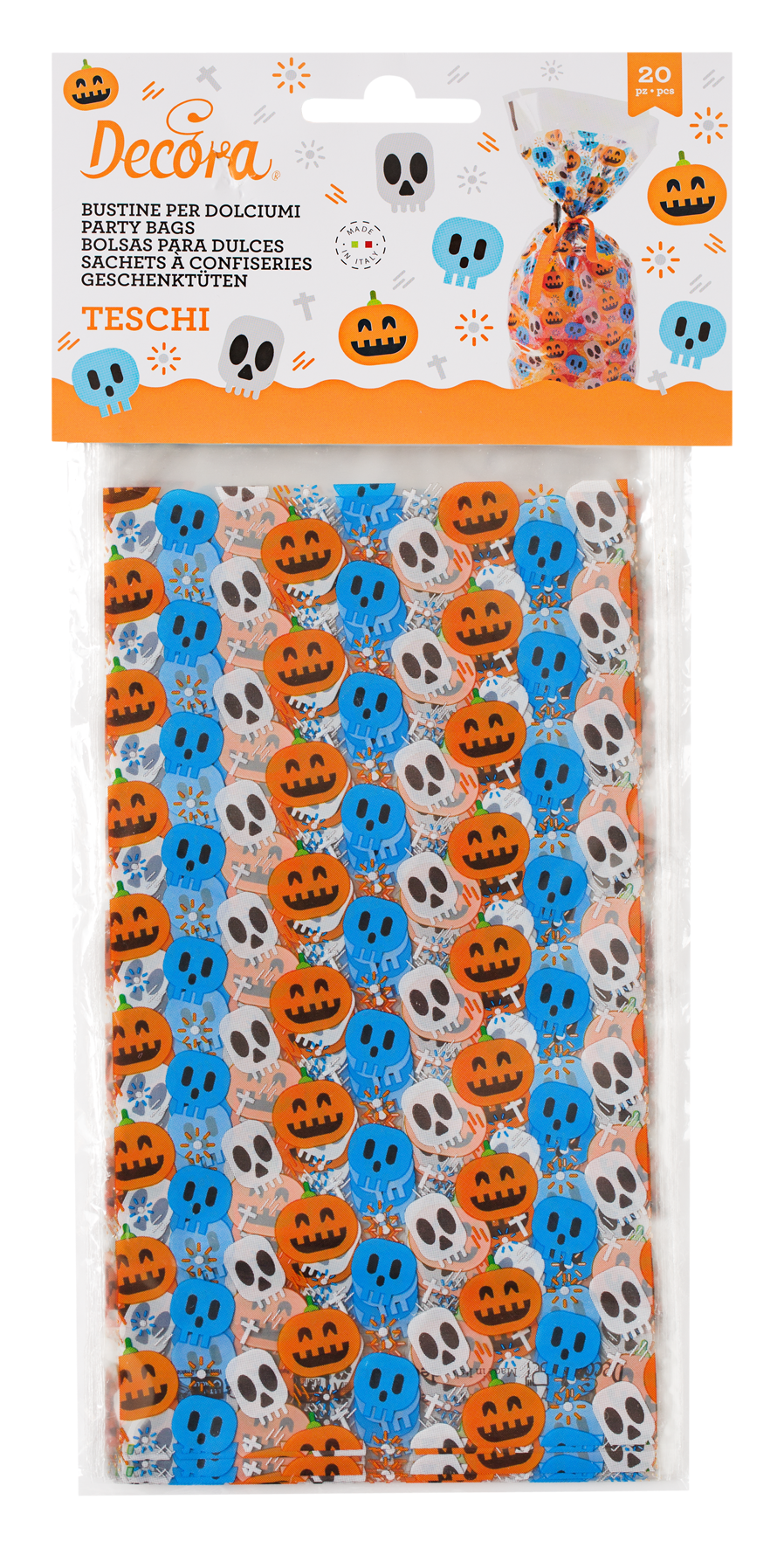 Klarsichtbeutel Halloween 20St