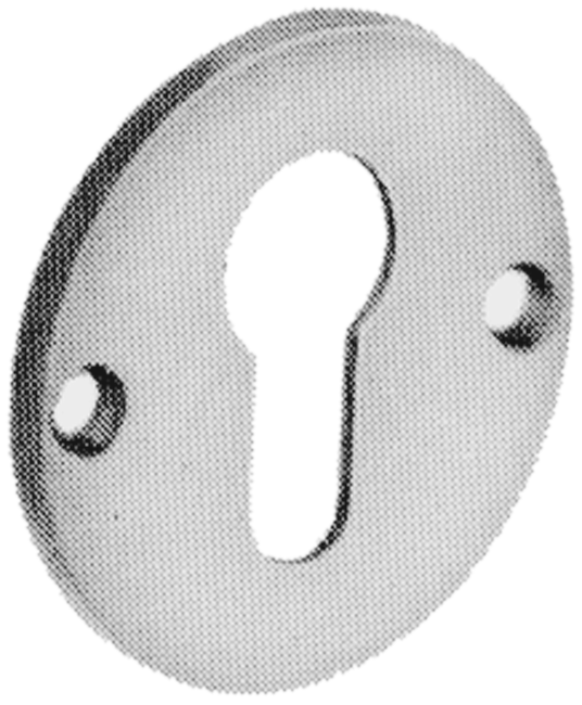 Zylinderrosette 4140 LM elox