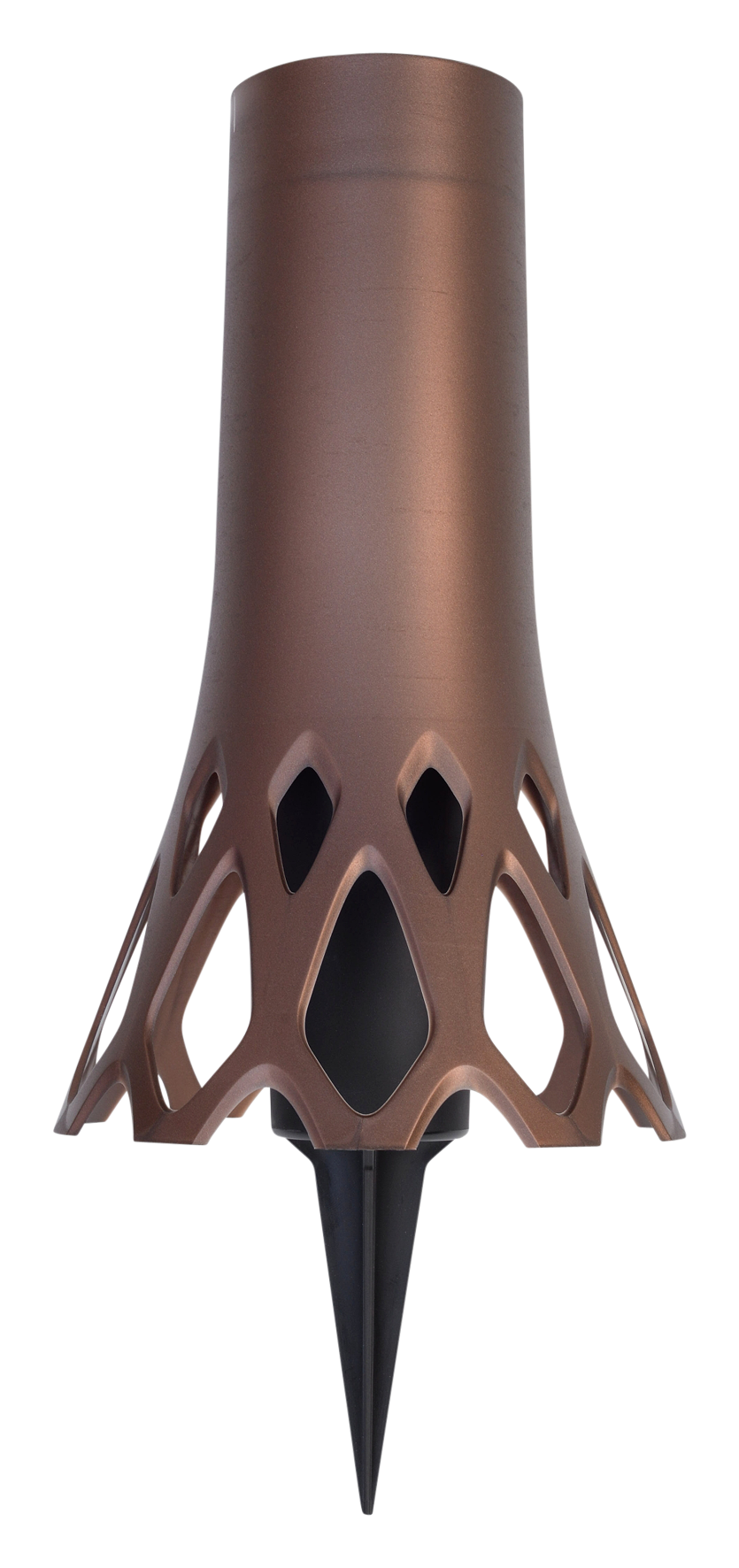 Vase m.Erdspiess bronze1.3l