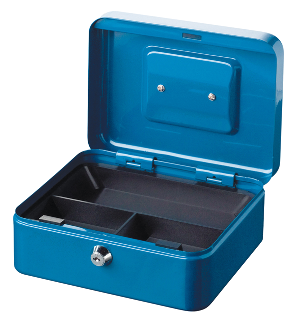 Geldkassette Money blau m/2S