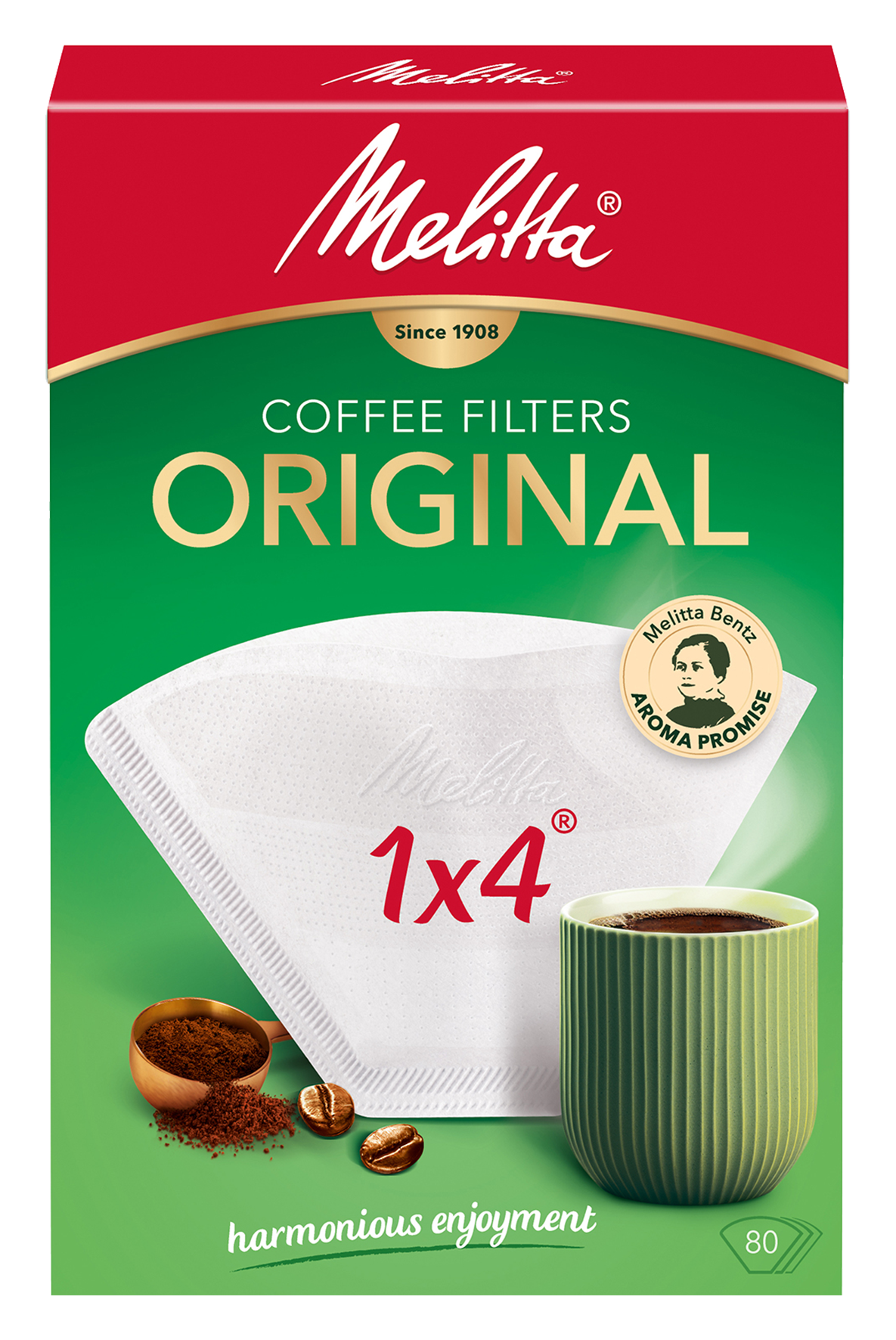 Filtertüten Or 1x4 80St Ws