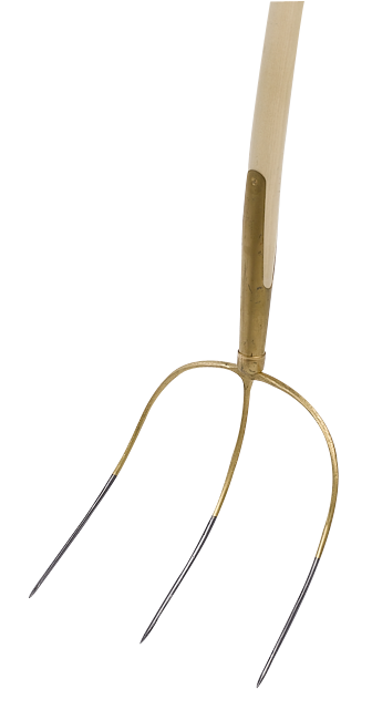 Schüttelgabel 3 Zinken 30cm