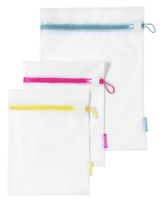 Wäscheschutzbeutel weiss 3St