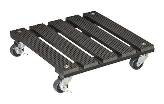 Pflanzenroller WPC 29x29 anth.