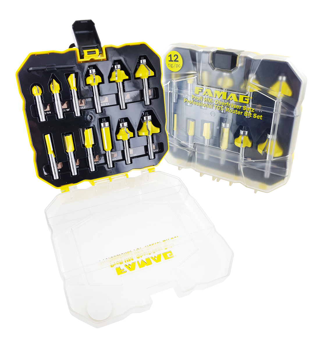 Fräsersatz HM Profi 12tlg.