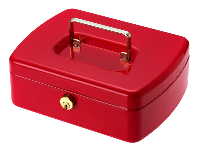 Geldkassette Office rot