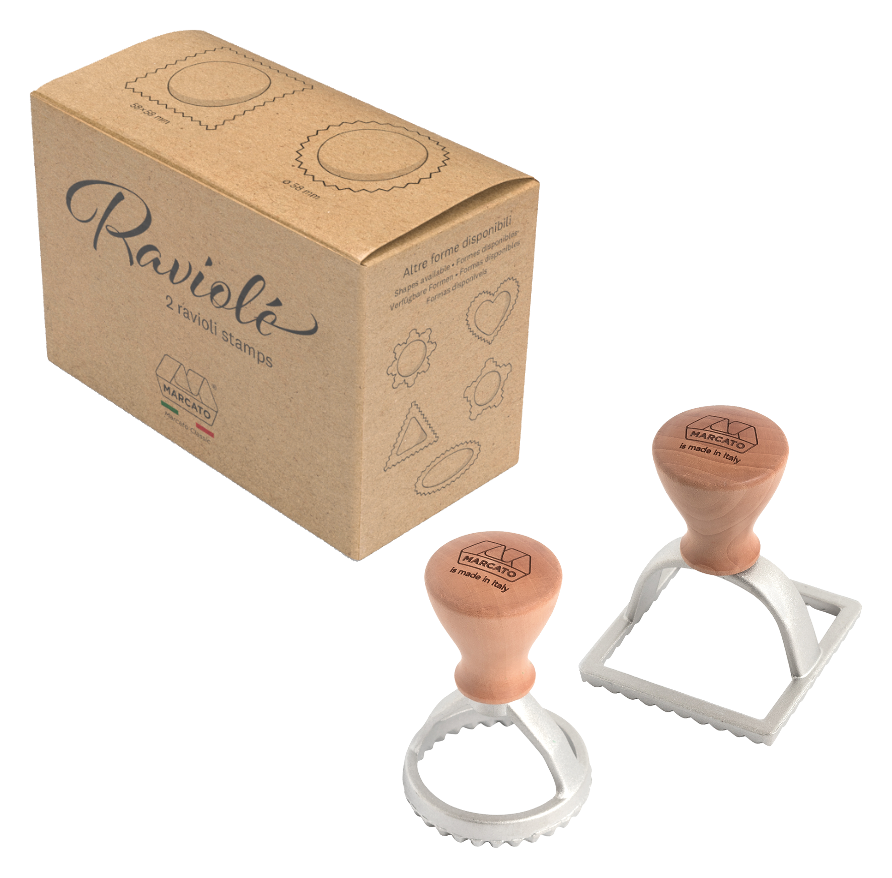 Ravioli Stempel Set 2er