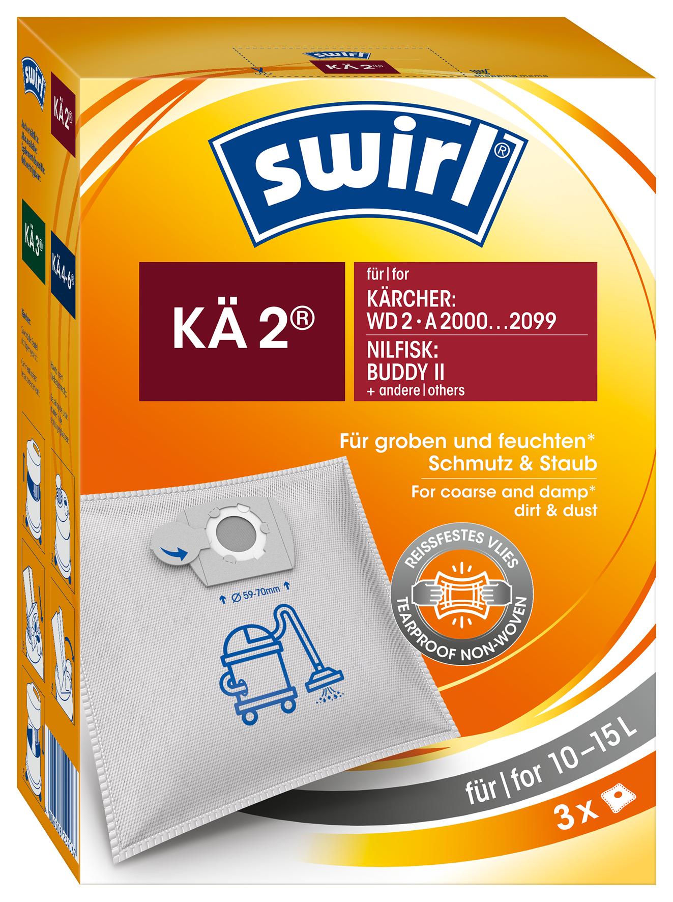 Staubsäcke KÄ2 Wet&Dry