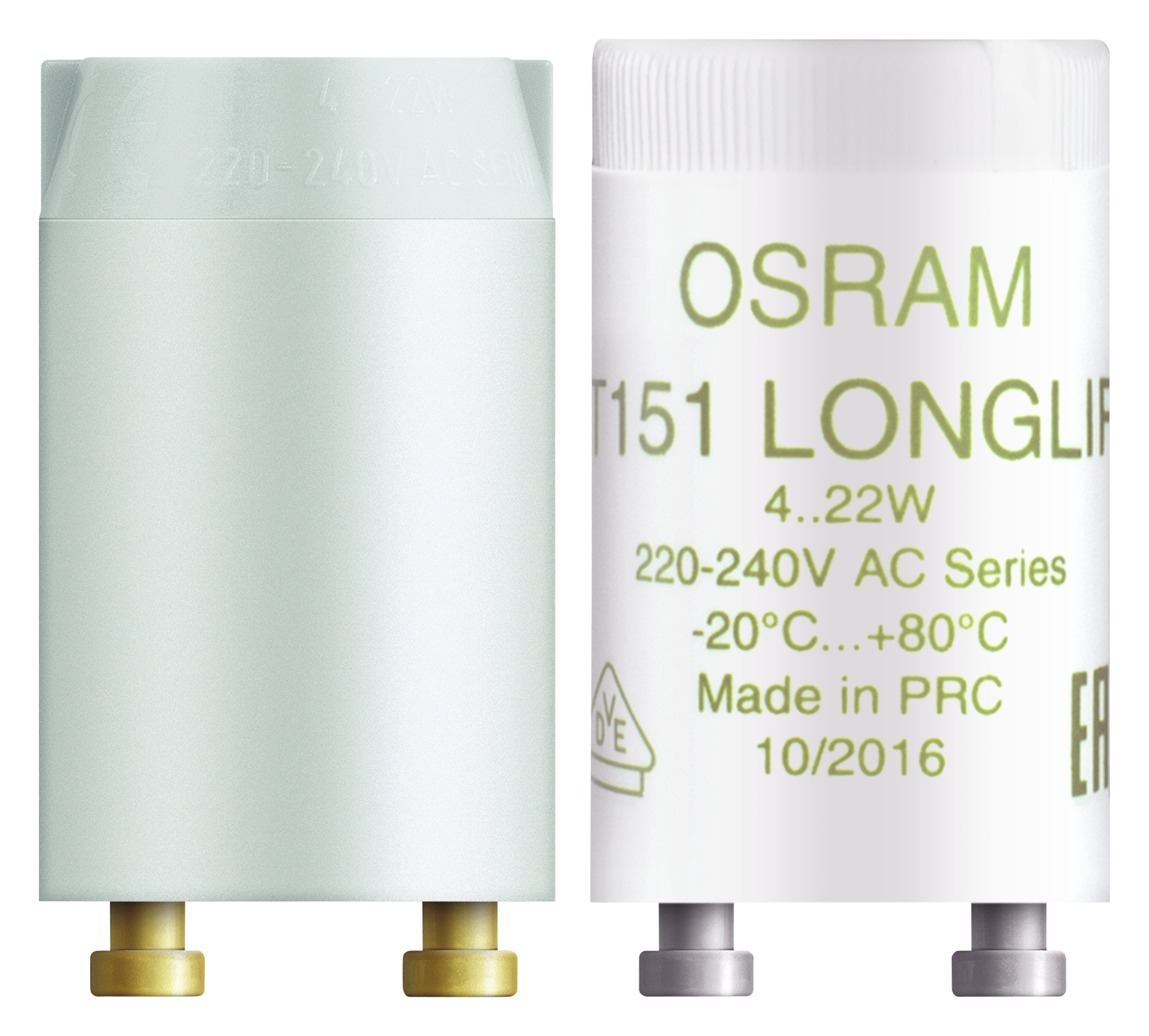 Starter Dulux 4-22W Reih 25Stk