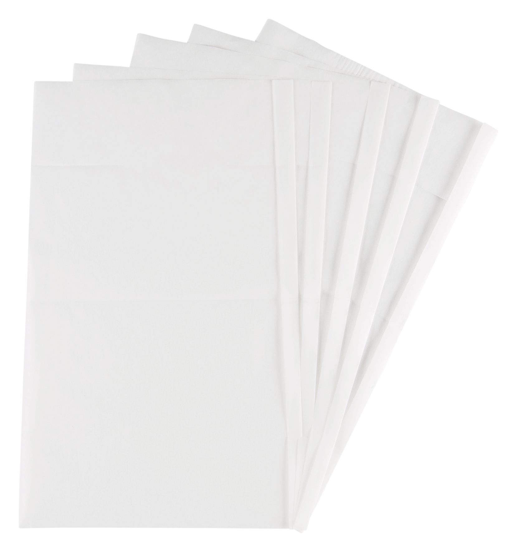 Backpapier 42x23 cm 10er weiss