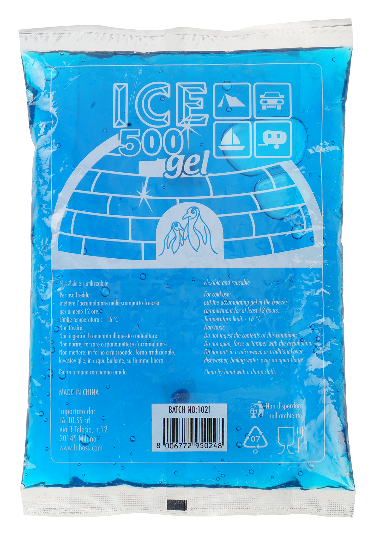Kühlakku IceSoftGel 500g