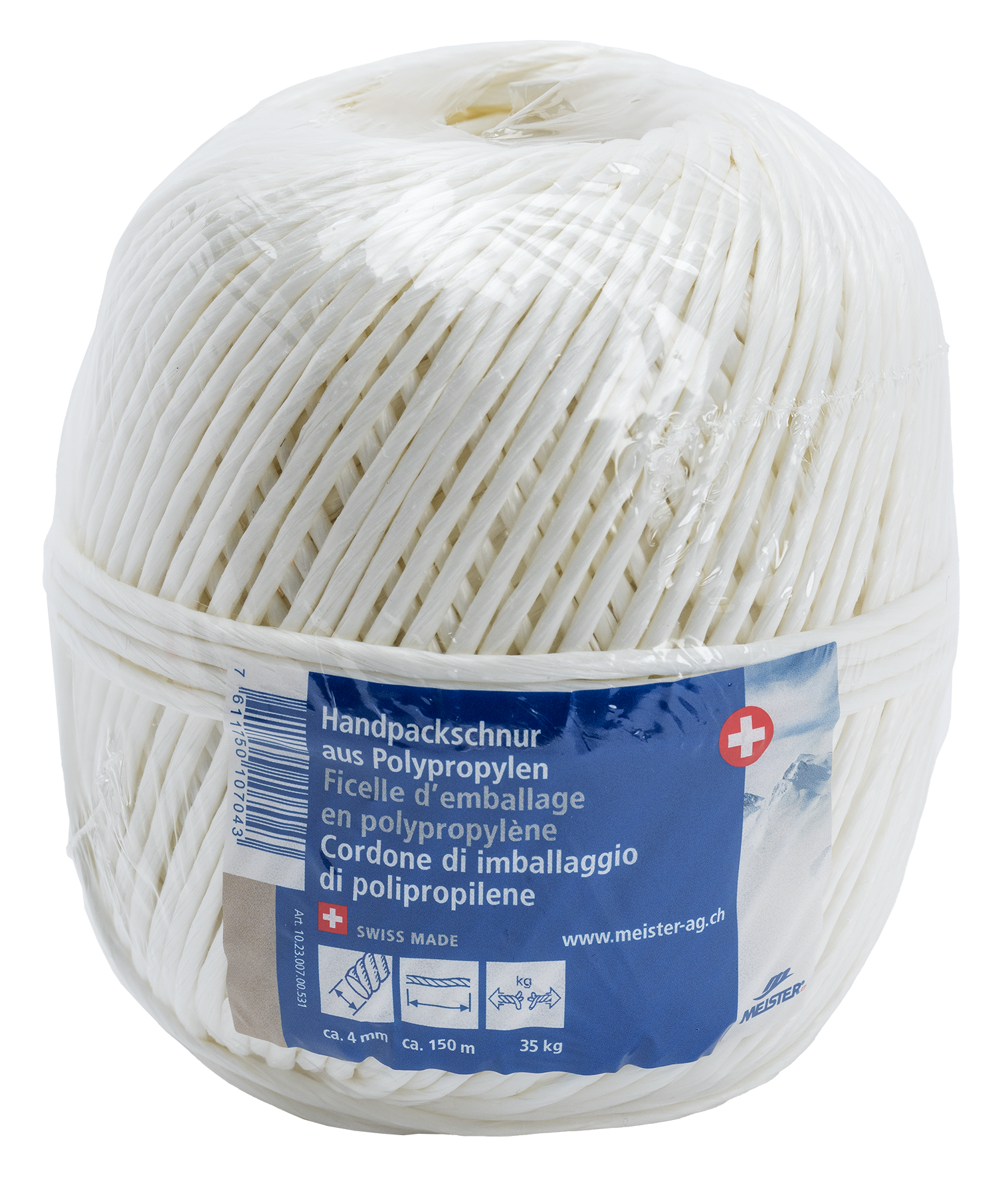 Packschnur 4mm 150m ws