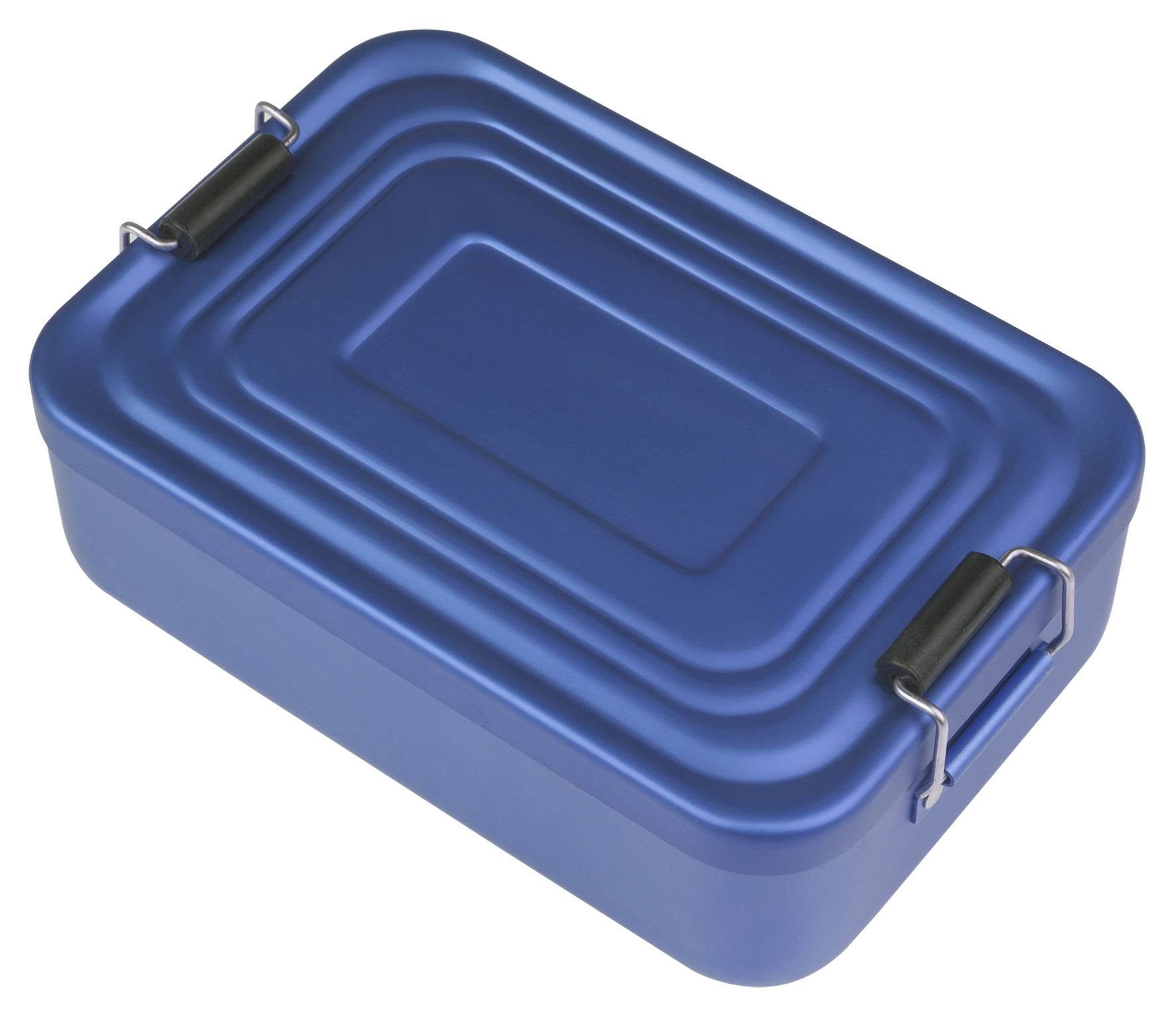 Lunchbox Alu S blau18x12x5cm