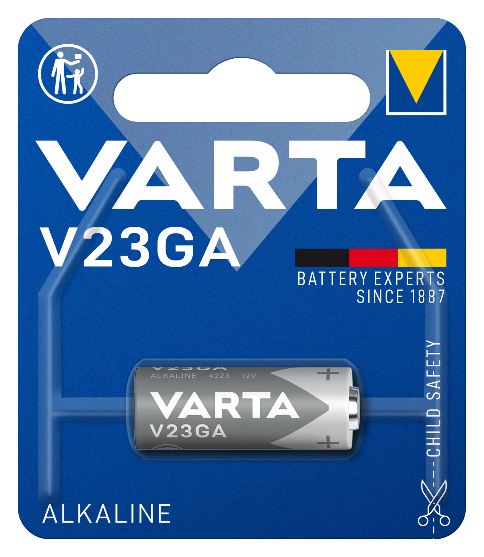 Alkaline Spec V23GA 50mAh 1St