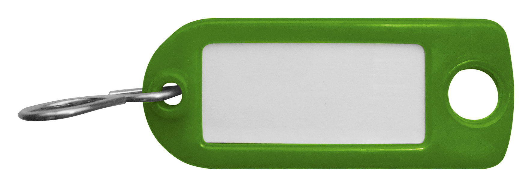 Schlüsseletikette 100x grün