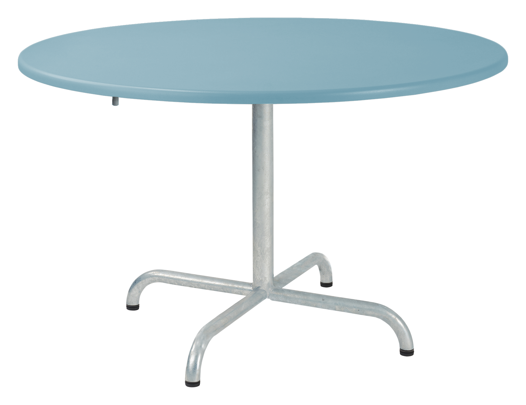 Salontisch Davos blau ø100