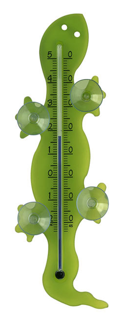 Fensterthermometer Gecko