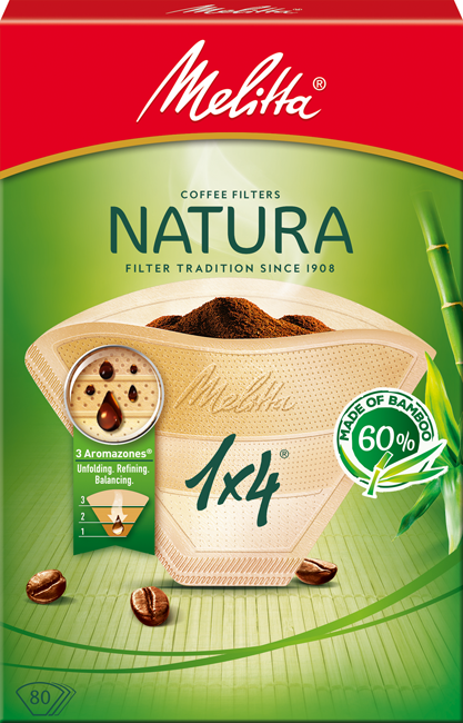 Filtertüten 1x4 Natura 80St