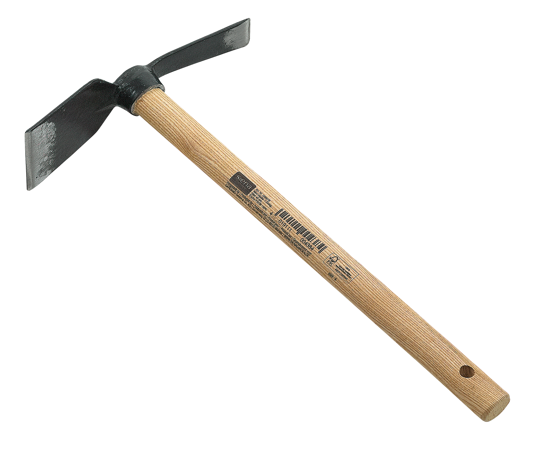 Hacke Mini 1 Zinken 45cm