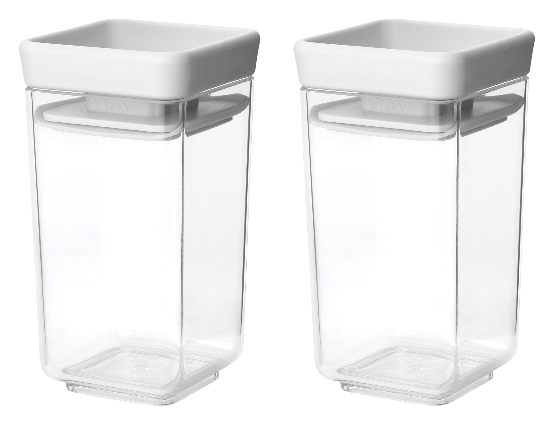 Vorratsd. Tasty 2tlg.lightgrey