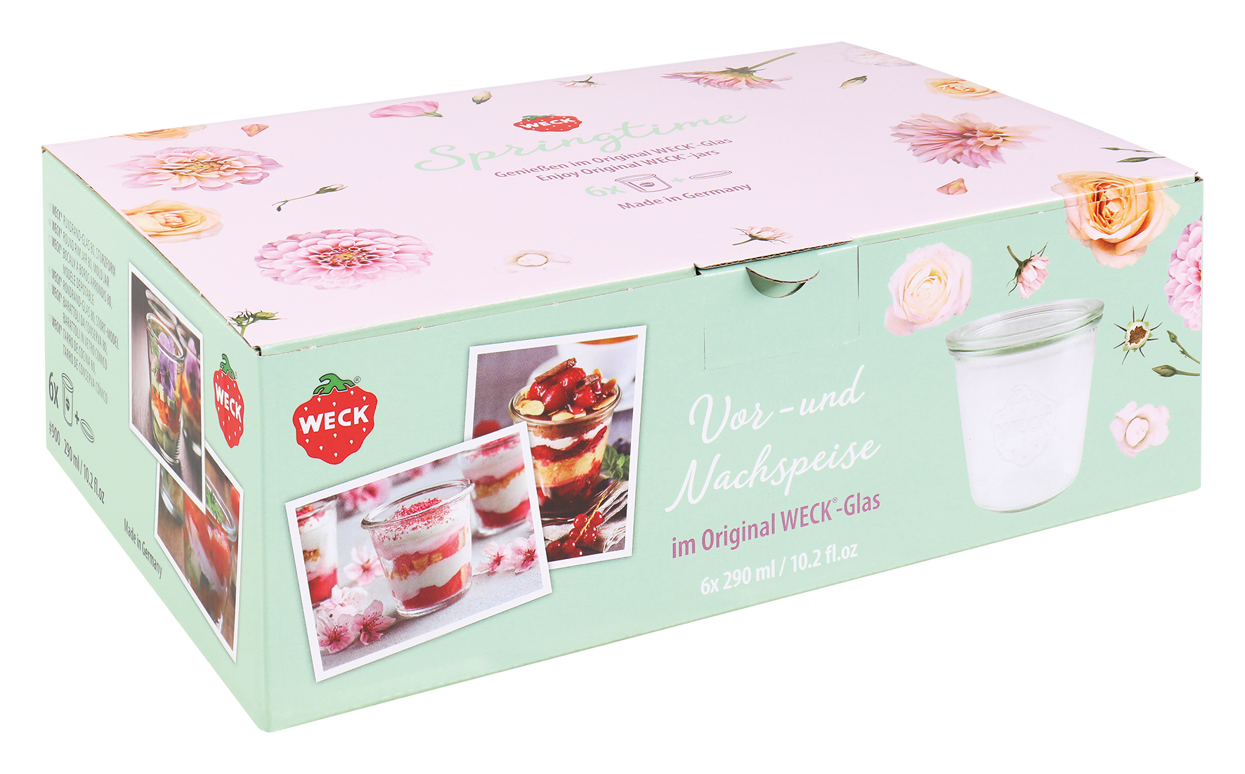 Einmachgläser 6 Stück 290 ml