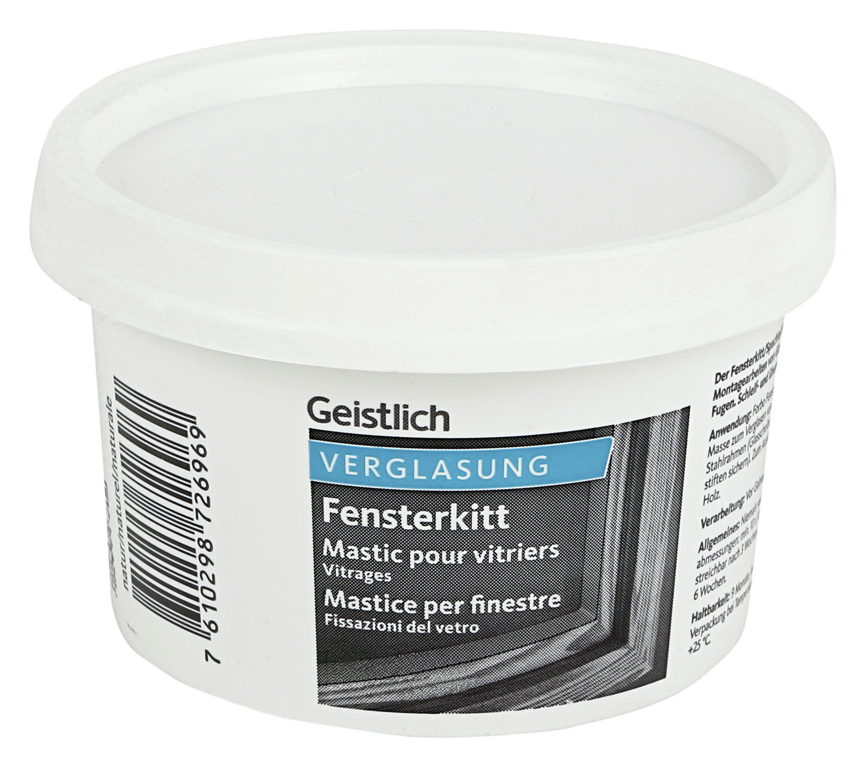 Fensterkitt natur 500g
