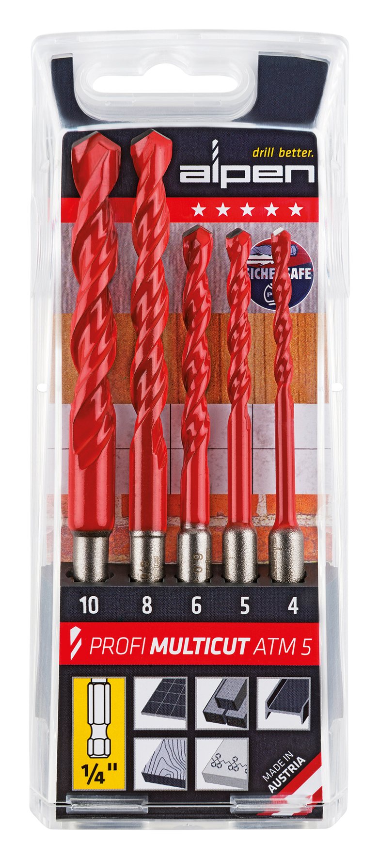 Bohrersatz Multicut 1/4 5t