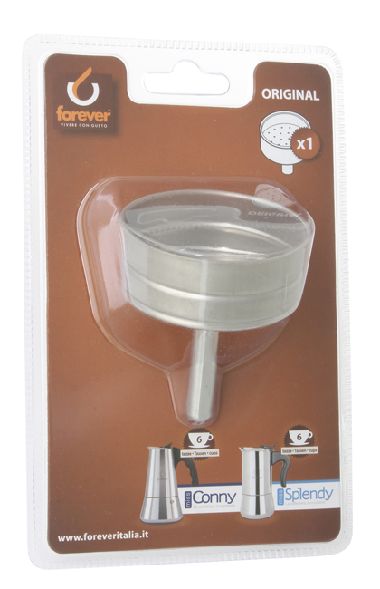 Trichter Inox 6Tassen