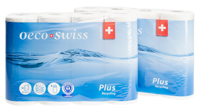 Haushaltpapier Plus 3-lagig 4x