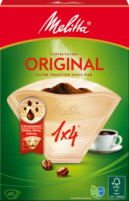 Filtertüten 1x4 40Stück