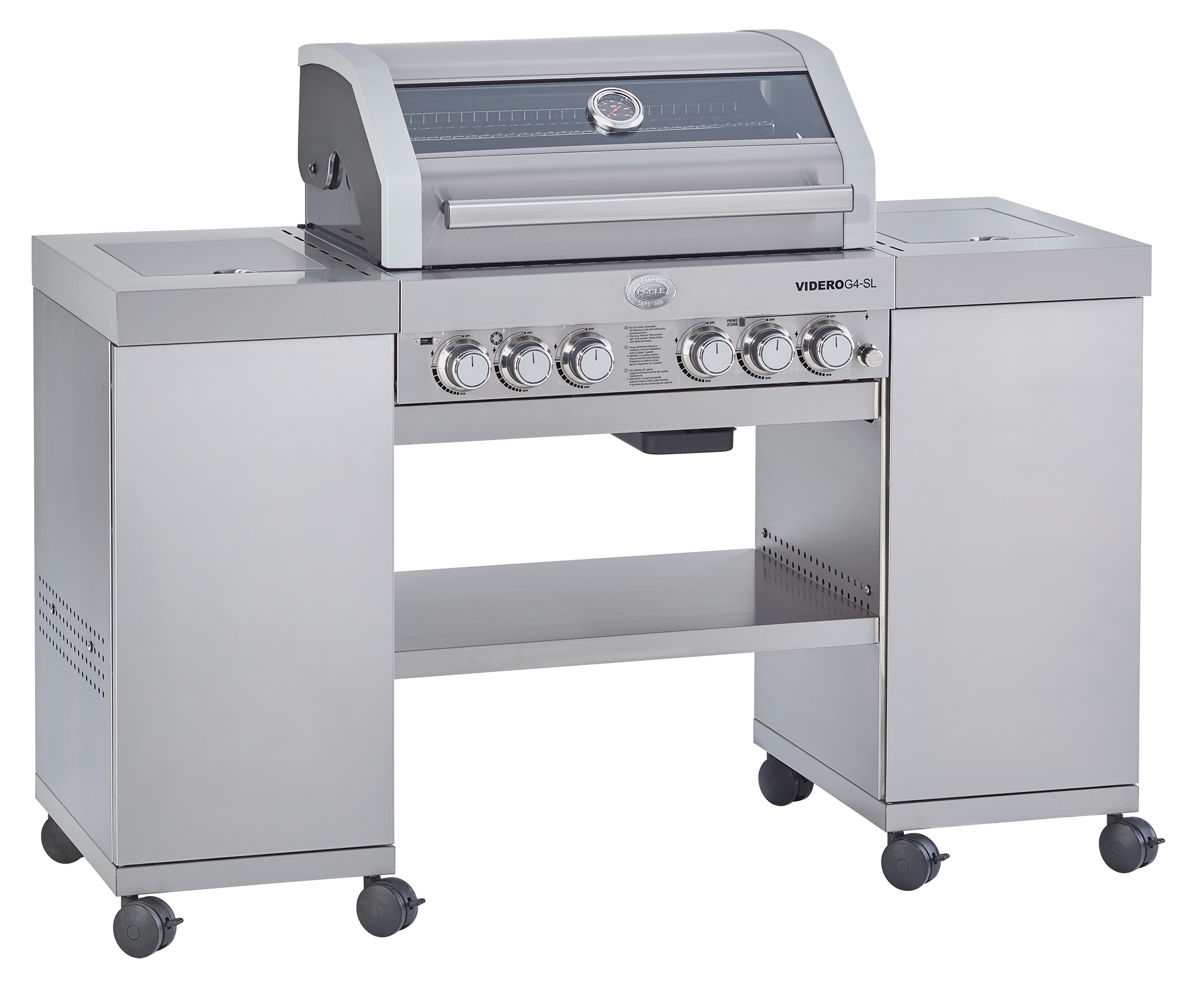 Gasgrill Isl.Videro G4-SL inox