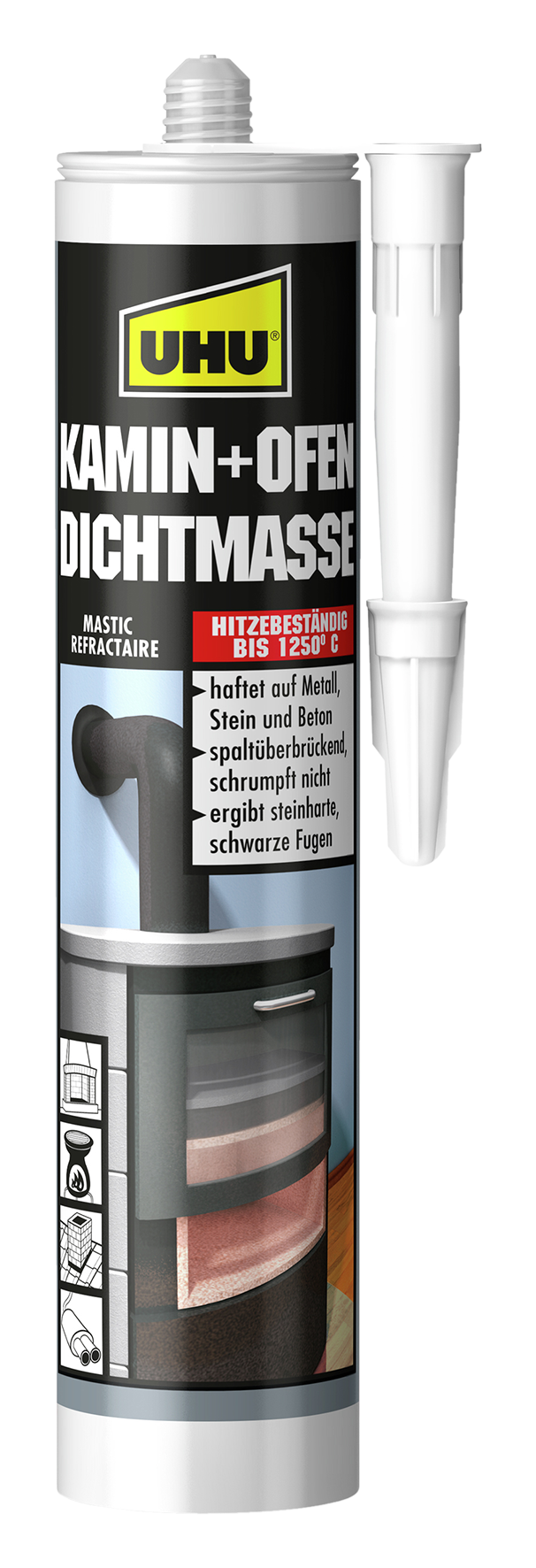 Dichtmasse Kamin Ofen 530g