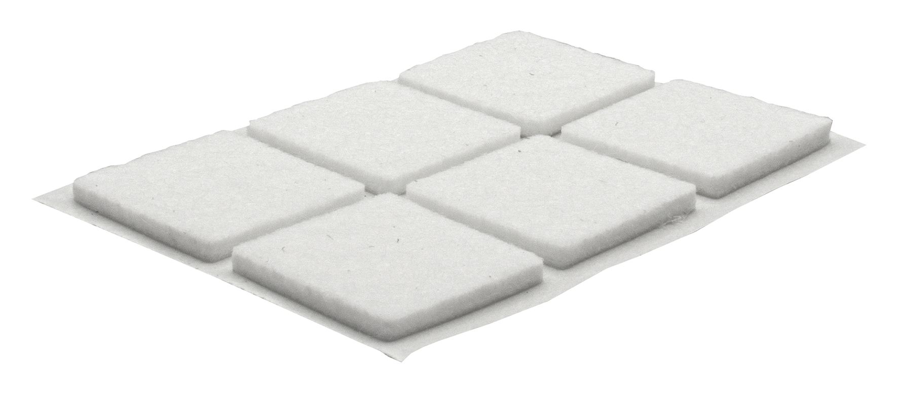 Filzgleiter 25x25 mm 24S ws