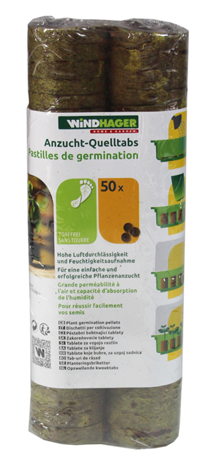 Anzucht Quell Tabs 20Stk.