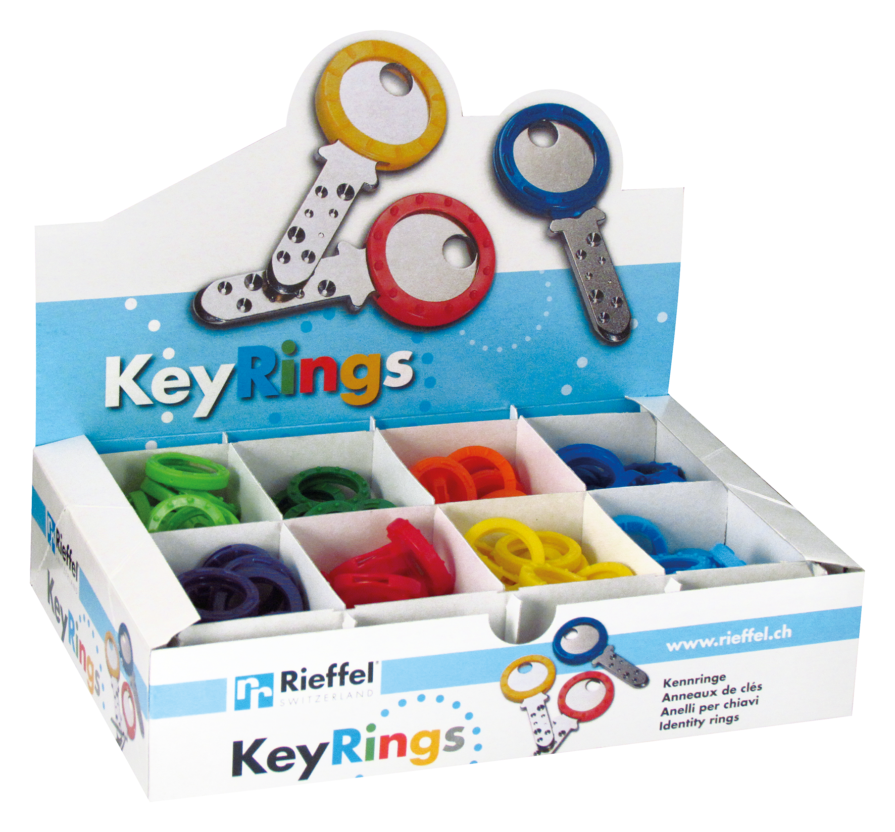 Schlüsselkennring 200x ass.