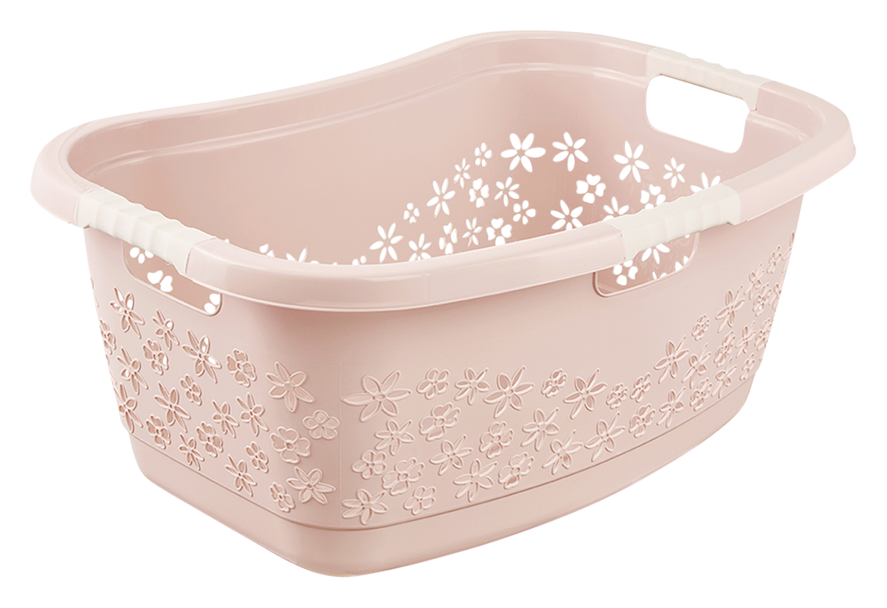 Wäschekorb rosé 65x45x28.5