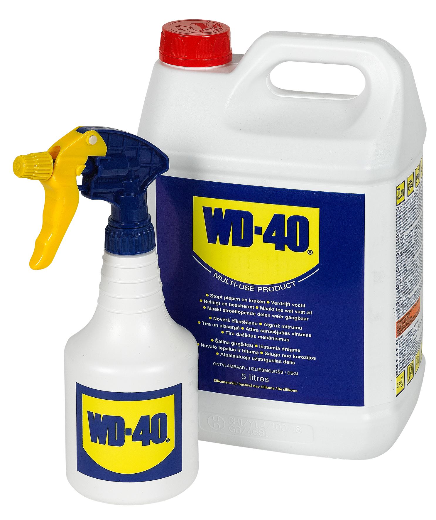 Schmiermit. Kann. 5l + Zerst.