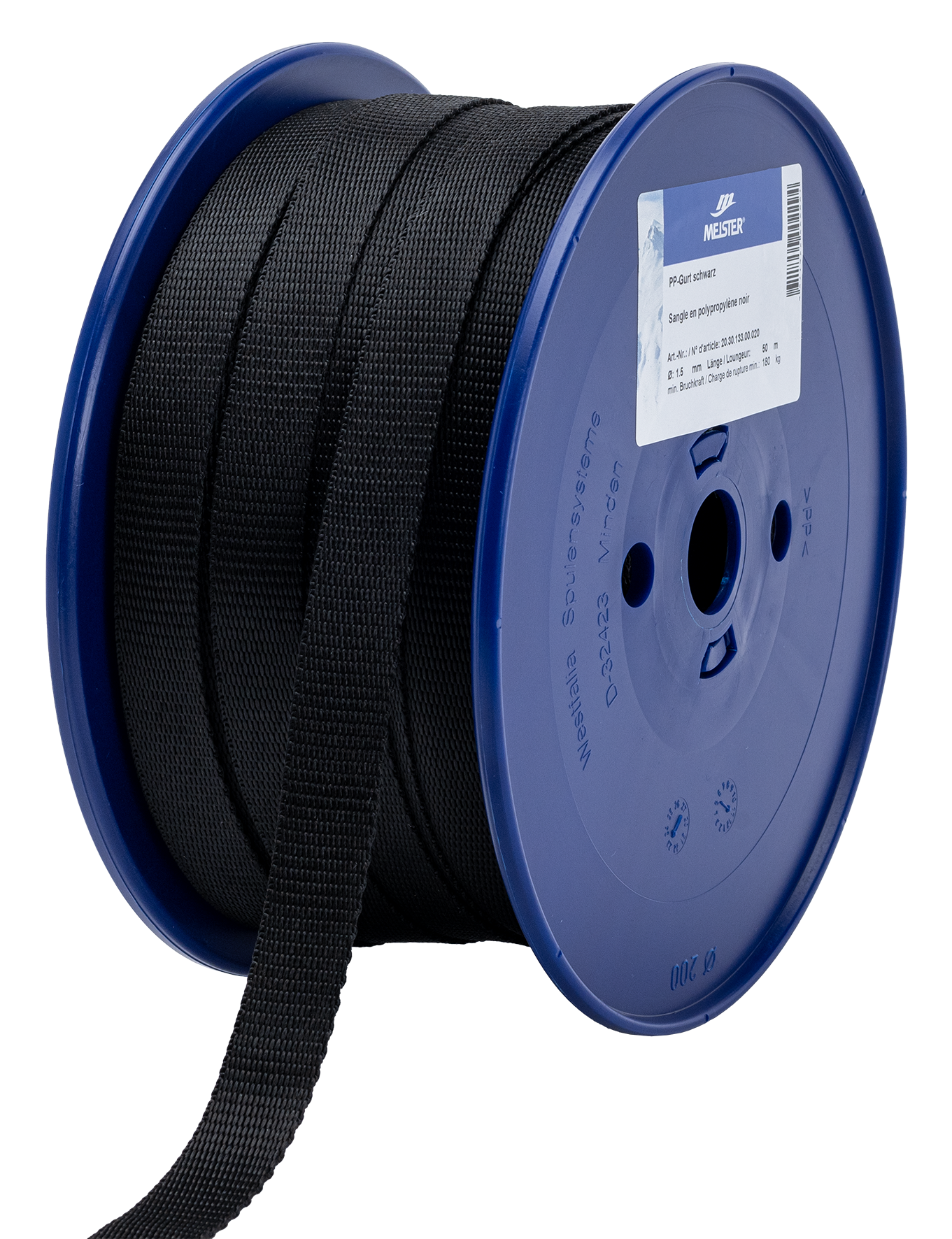 Gurt PP 1.5x20 mm 50 m sw