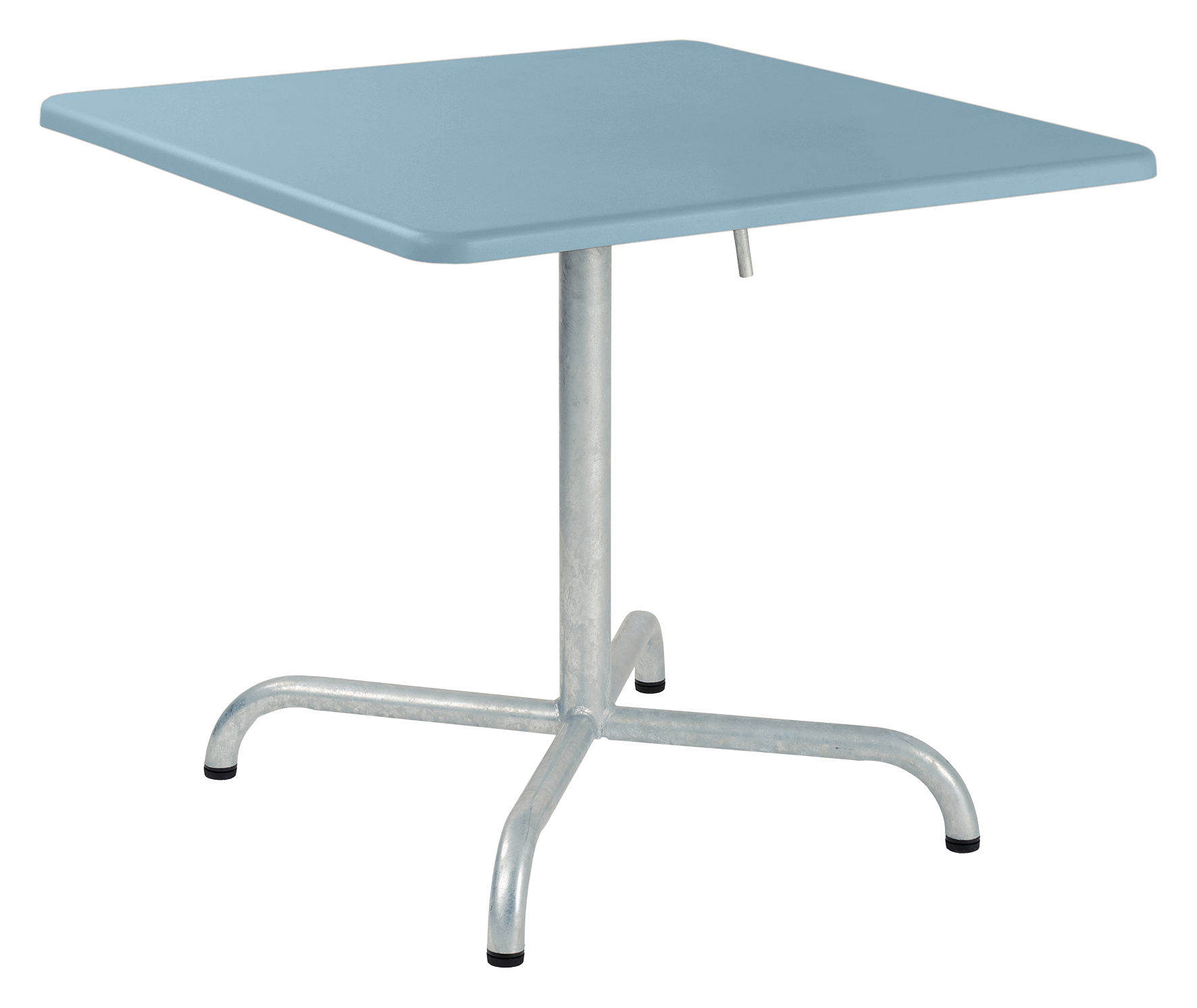 Salontisch Davos blau 70x70