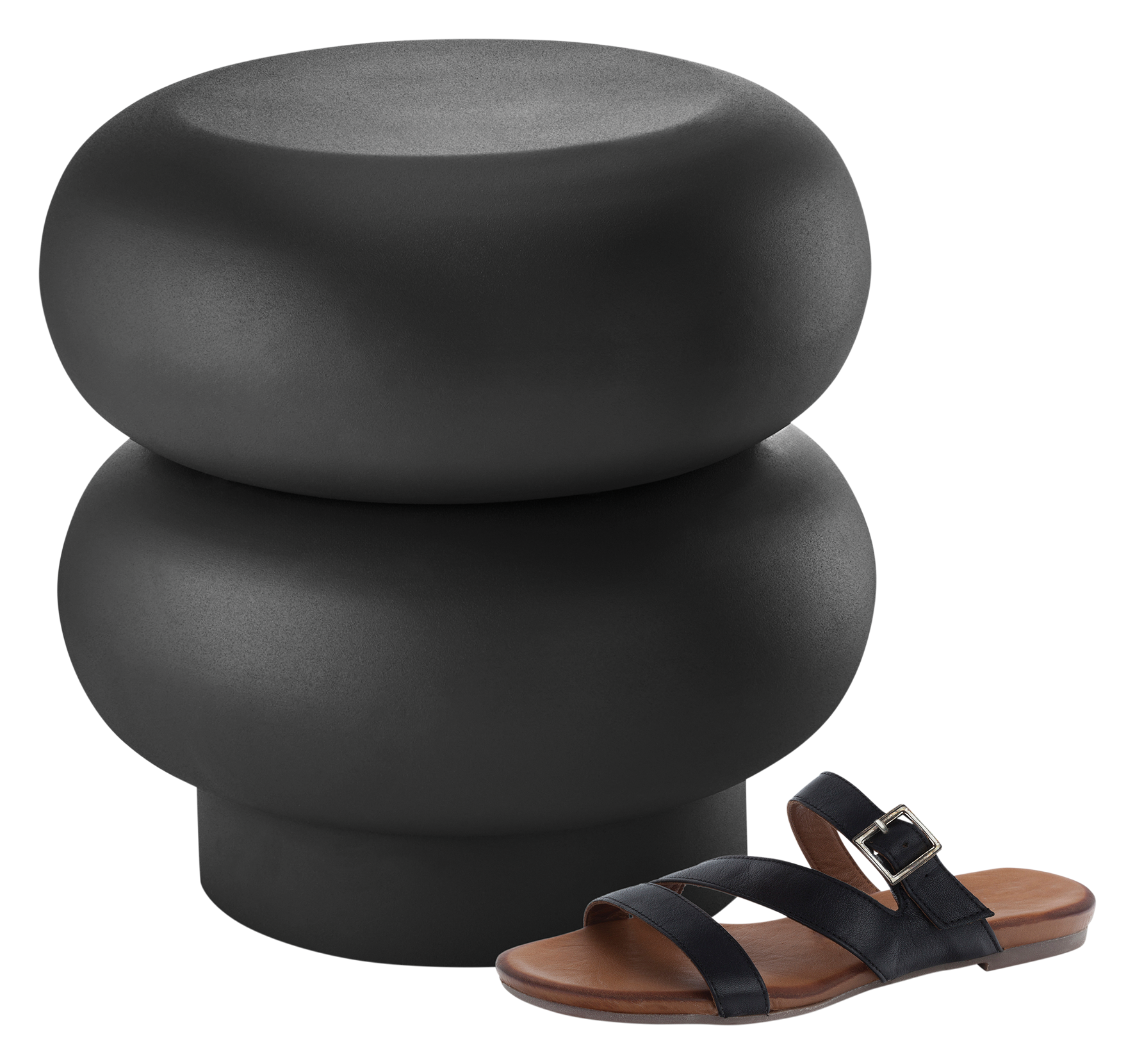 Hocker Charly ø36x36 sw